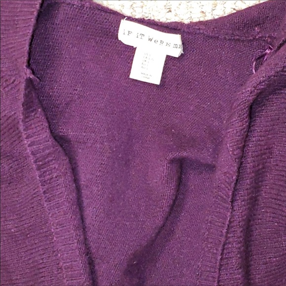 Beautiful Long open front vest style cardigan - Picture 4 of 11